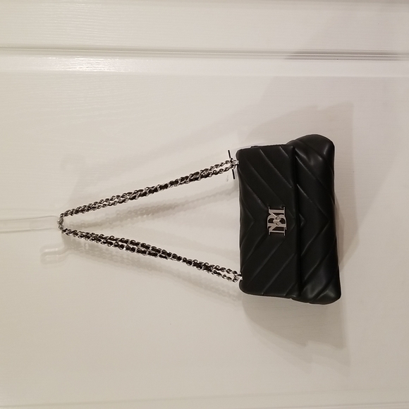 Badgley MISCHKA Mini Chevron-Quilted Vegan Leather Crossbody Bag - Picture 5 of 15